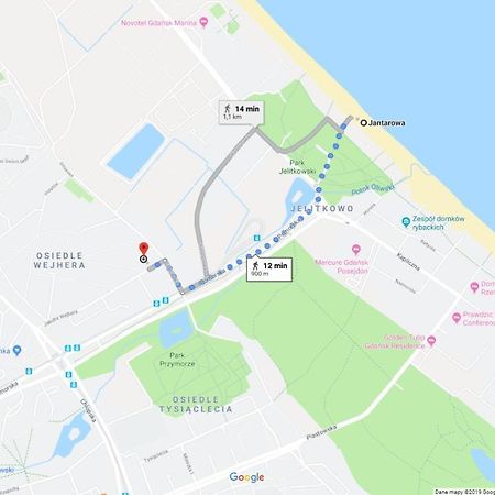 Sea & Sand Apartment Gdańsk Kültér fotó